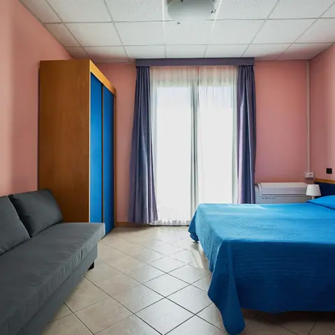 Monolocale per 3 persone con divano letto