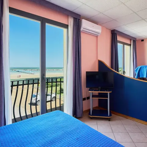 Monolocale per 4 persone fronte mare